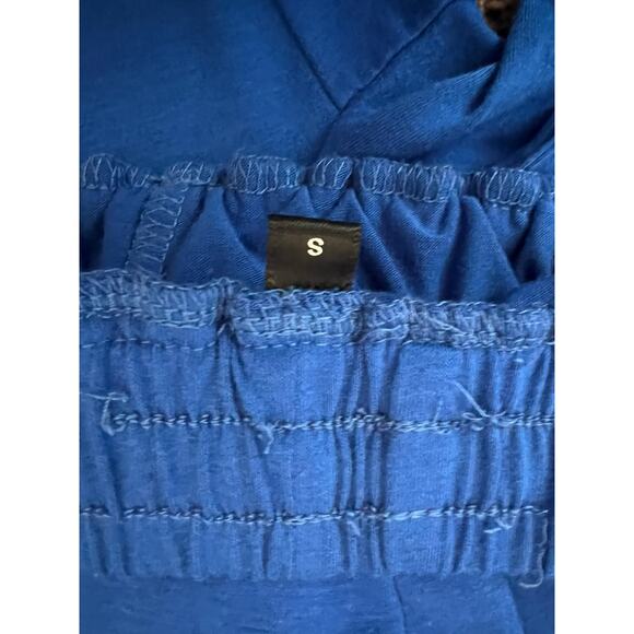 THREE PIECE LOUNGE SET FOR WOMEN ROYAL BLUE SIZE S - Picture 16 of 16